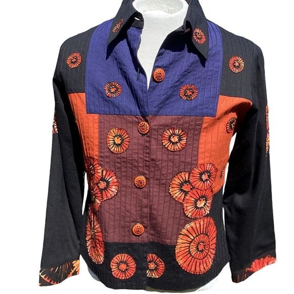 Parsley and Sage medium medallion print jacket. 0438 - Picture 1 of 7